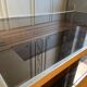 Belgo Chrome gold coffee table at 23K gold, 1970