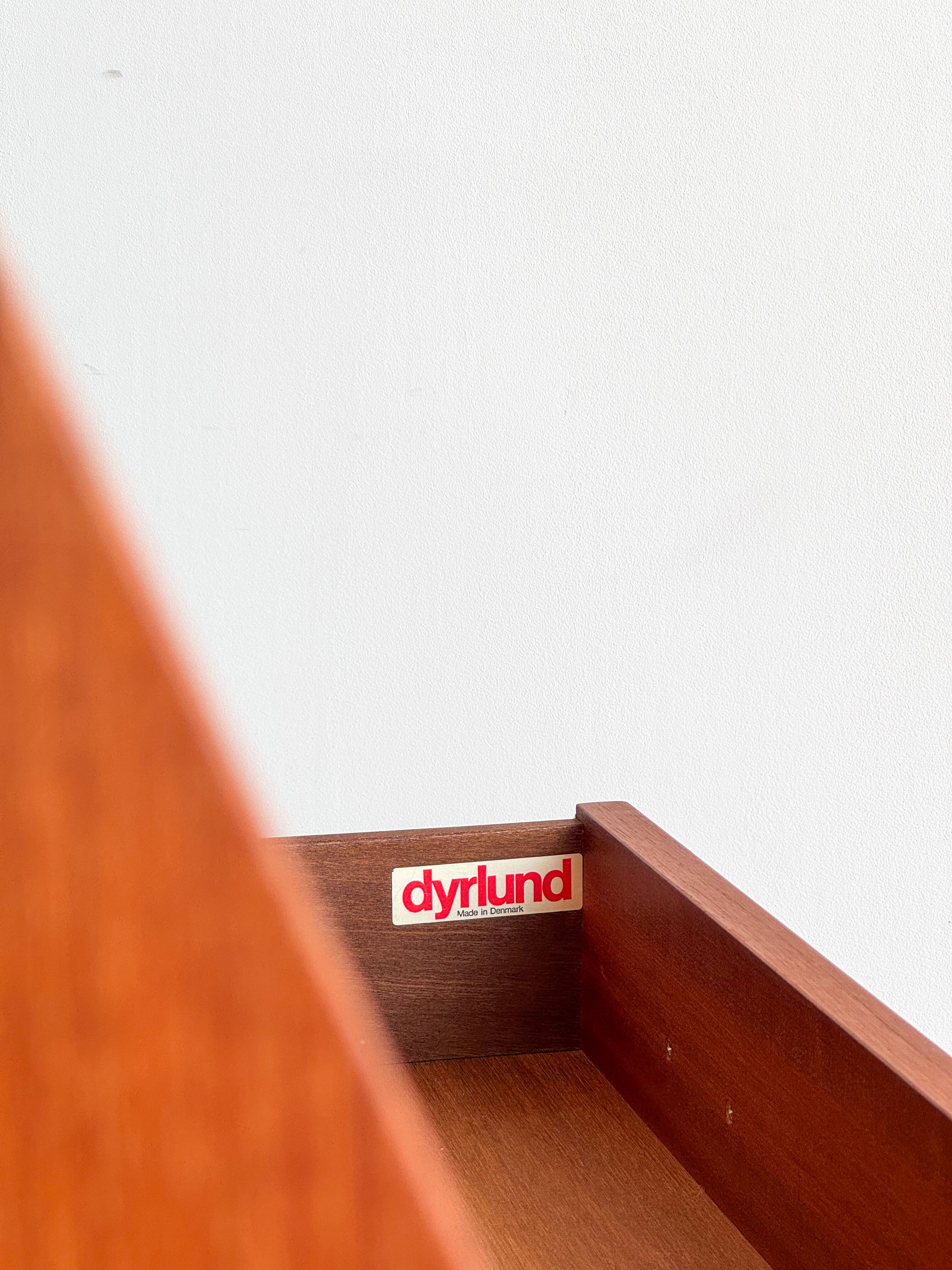 Teak Secretary Dyrlund Denmark Mid Century Desk