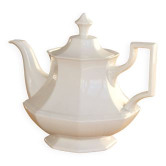 Small vintage porcelain jug Johnson Brothers with Pearl pattern.