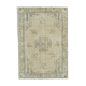 Tapis beige anatolien vintage tissé à la main 208 cm x 298 cm