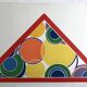 John Harrison LEVEE, Pyramid, 1970. Original screenprint signed in pencil