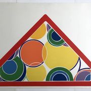 John Harrison LEVEE, Pyramid, 1970. Sérigraphie originale signée au crayon