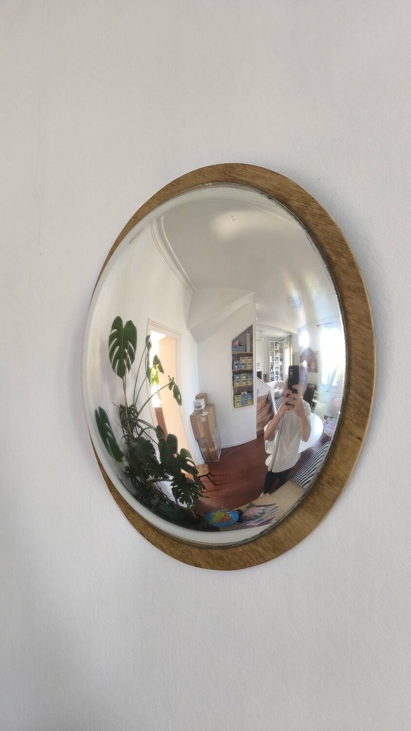 Convex mirror from the 70s