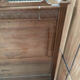 tete de lit des annèes 20-30 en chene