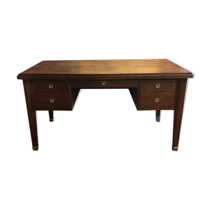 bureau plat à caissons