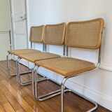 Lot of 3 ccesca b32 by marcel breuer made in italy