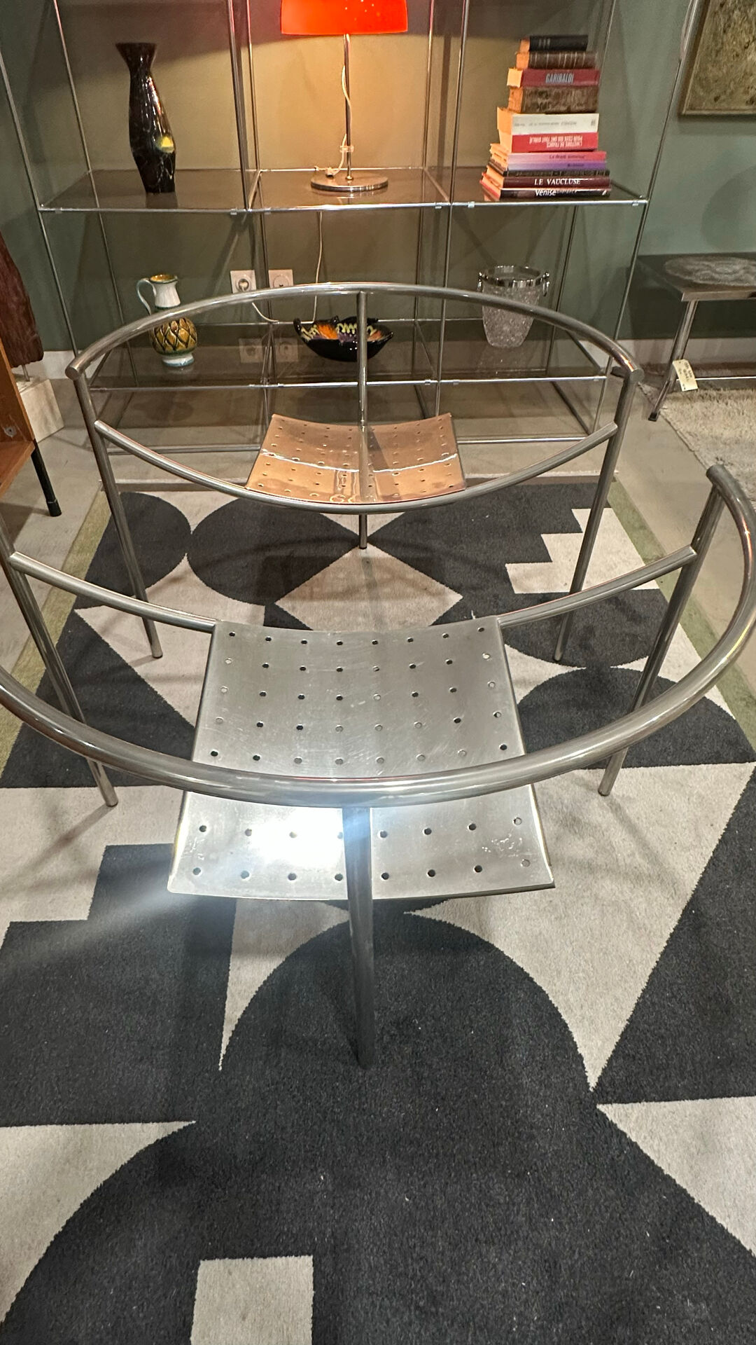 2 Dr Sonderbar armchairs by Starck