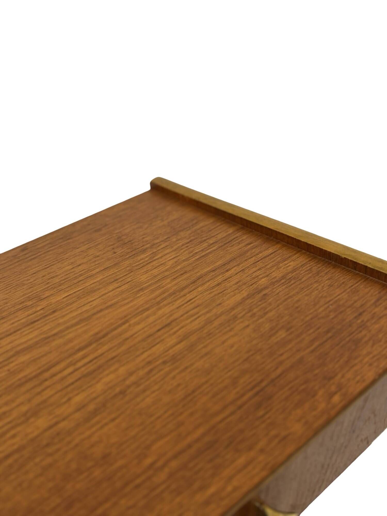 Vintage Scandinavian teak side table/bedside table and 60's Design