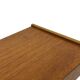 Vintage Scandinavian teak side table/bedside table and 60's Design