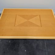 Vintage coffee table signed Jean-Claude Mahey – French design from the 1970s.