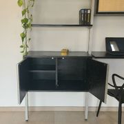 Vintage hanging bookcase design Michel Ducaroy Roche Bobois 1970