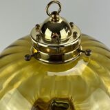 60s 70s Peill & Putzler Germany table lamp lamp light glass design