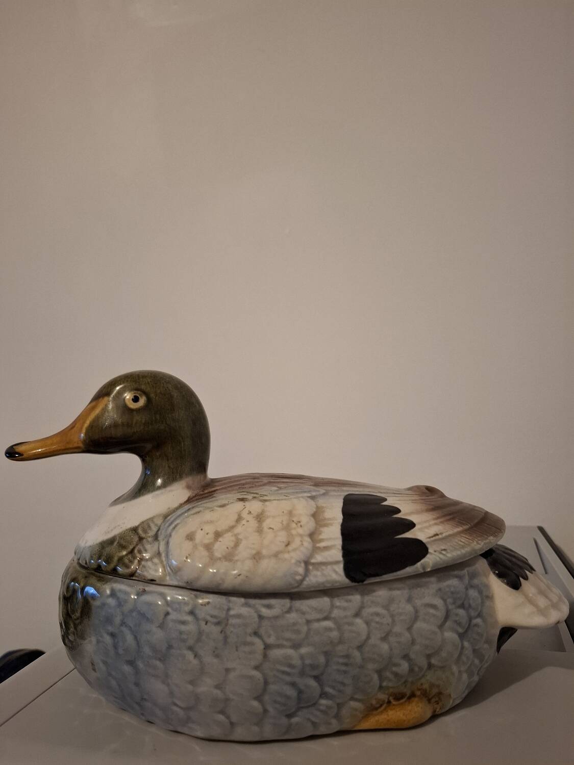 Ceramic duck terrine