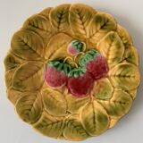 6 old plates in Sarreguemines slip