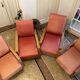 4 modernist reclining chairs circa 1950