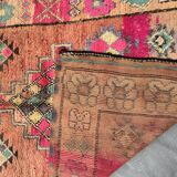 Colorful Boujad Moroccan rug - 162 x 372 cm