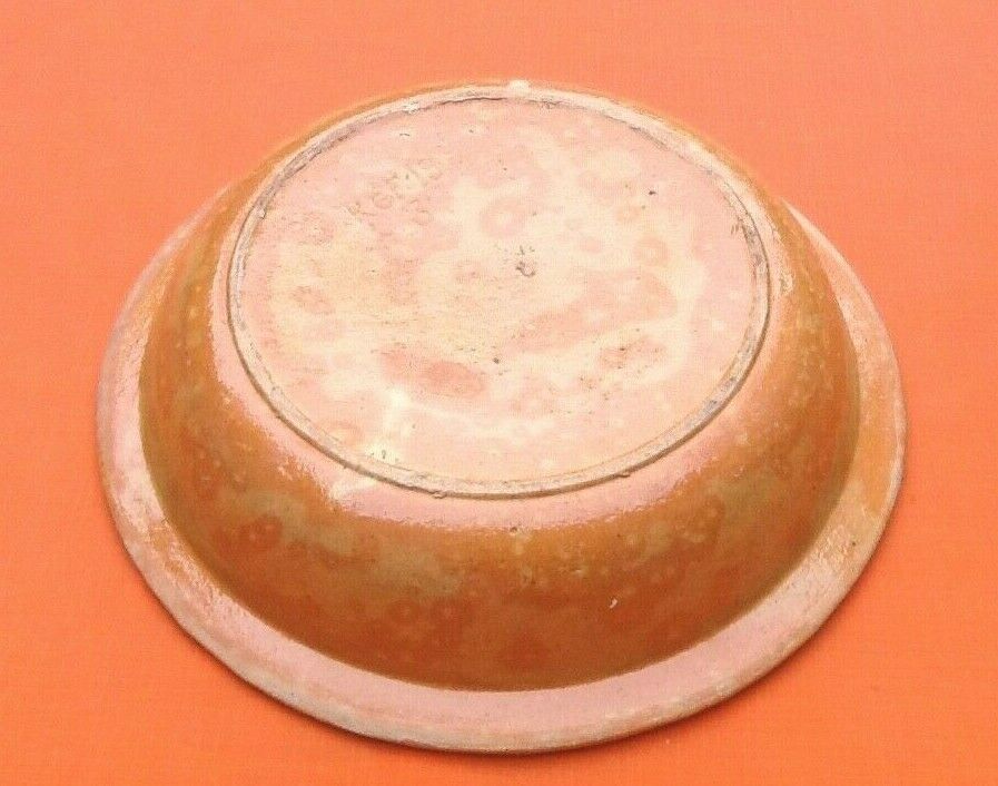 Alsatian pottery serving dish ref: 19 diameter: 315m weight: 1kg330