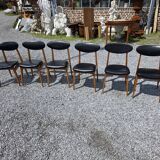 6 Scandinavian chairs from the 60s