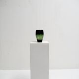 1930s Green Vase by Andries Copier for Glasfabriek Leerdam