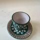 Robert Picault 20th century design terracotta ceramic egg cup