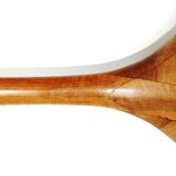 Drop-shaped wooden lamp foot