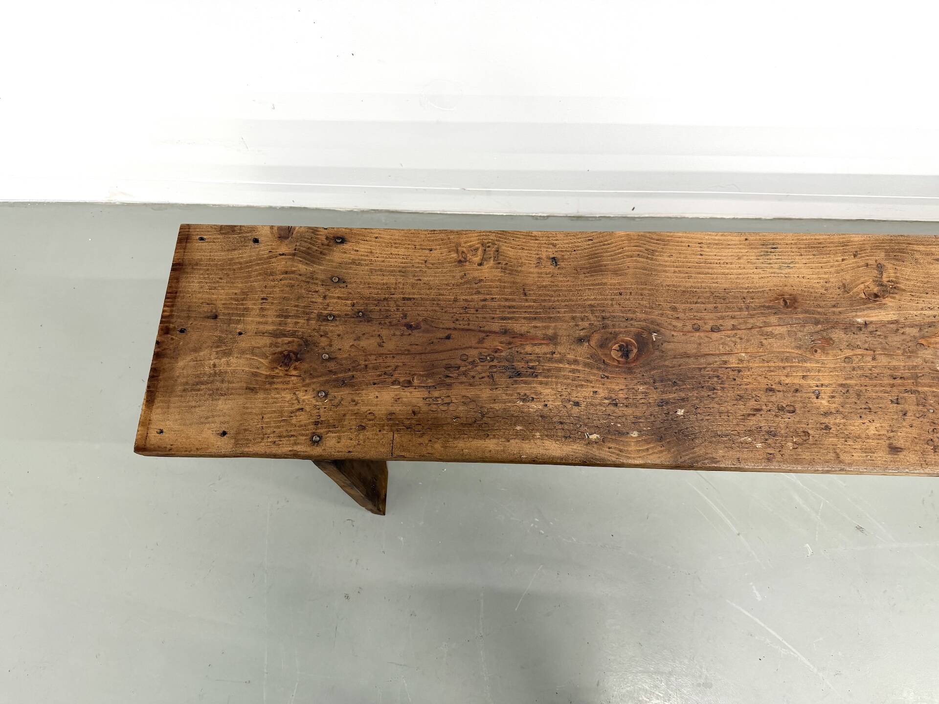 Restored Pine Farm Bench