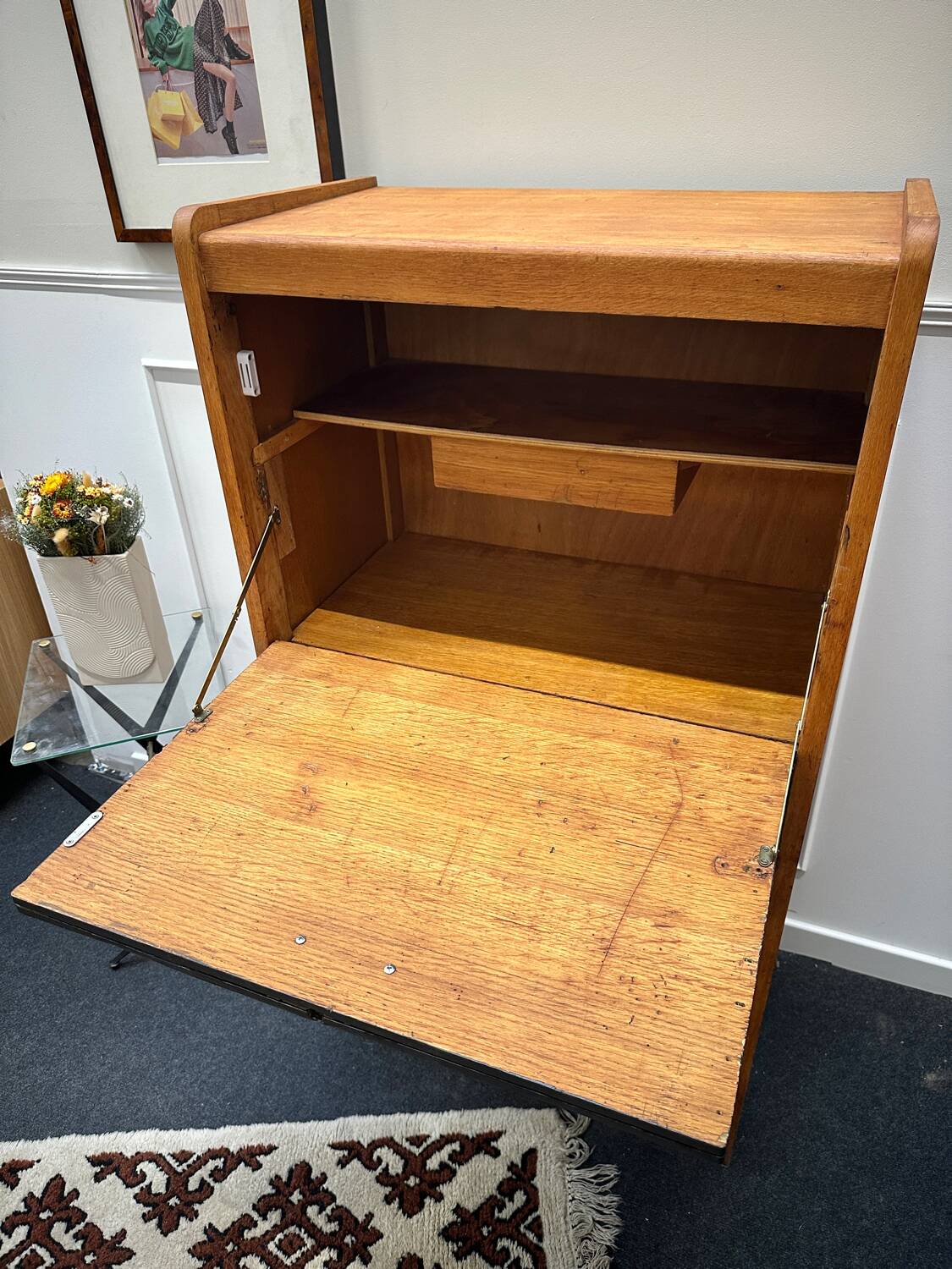 Secrétaire vintage scandinave