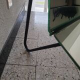 Miroir sur pied goutte années 50