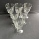6 19th century water glasses – Establishments Legras