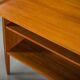 Mid-century Danish teak executive desk by Arne Vodder for H.P. Hansen, 1960s