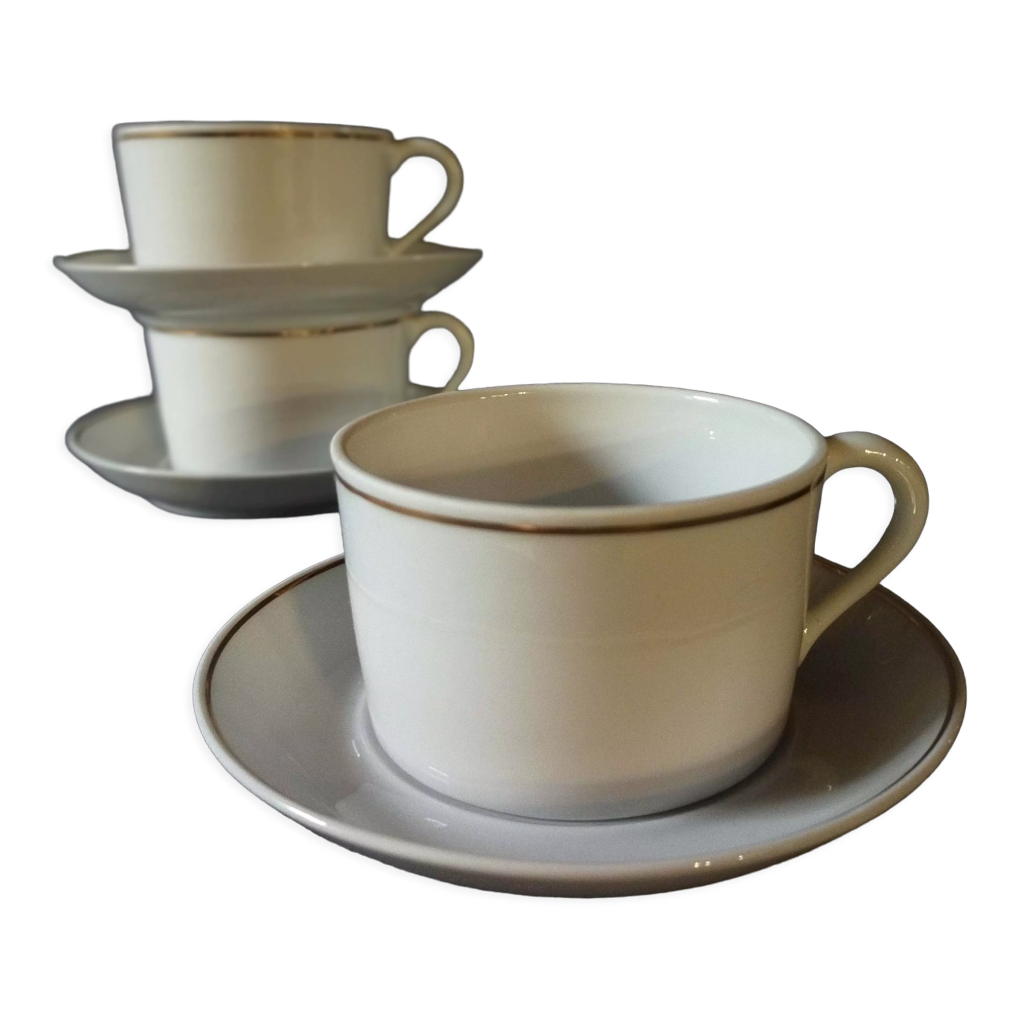 Snake porcelain cups and soups