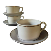Snake porcelain cups and soups