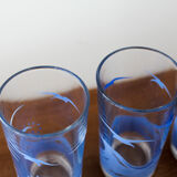 Vintage orangeade lemonade glass service