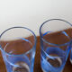 Vintage orangeade lemonade glass service