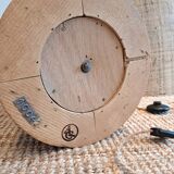 Vintage pulley floor lamp revisited