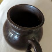 Vase en poterie de Nehou signé Hamel