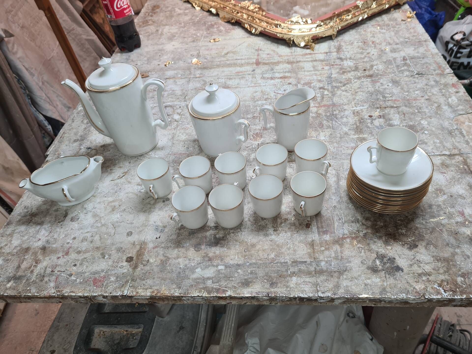 Tea and coffee service porcelain