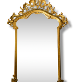 Carved Wooden Mirror, Italy