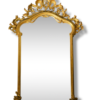 Carved Wooden Mirror, Italy