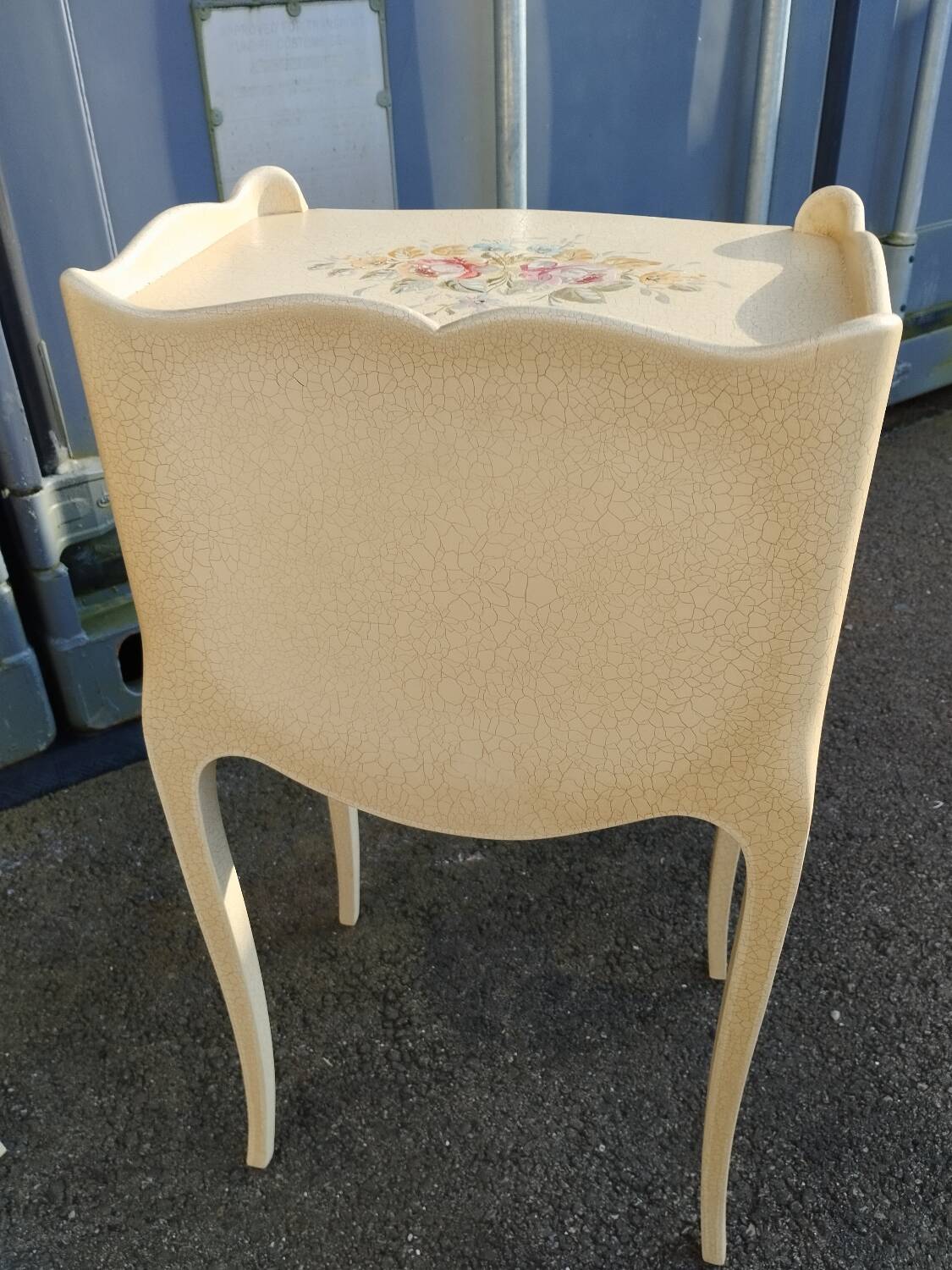 Pair of old Louis XV style bedside tables