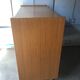 Ancient Scandinavian chest of drawers 4 Drawers Wood Feet Compass 70S Vintage
