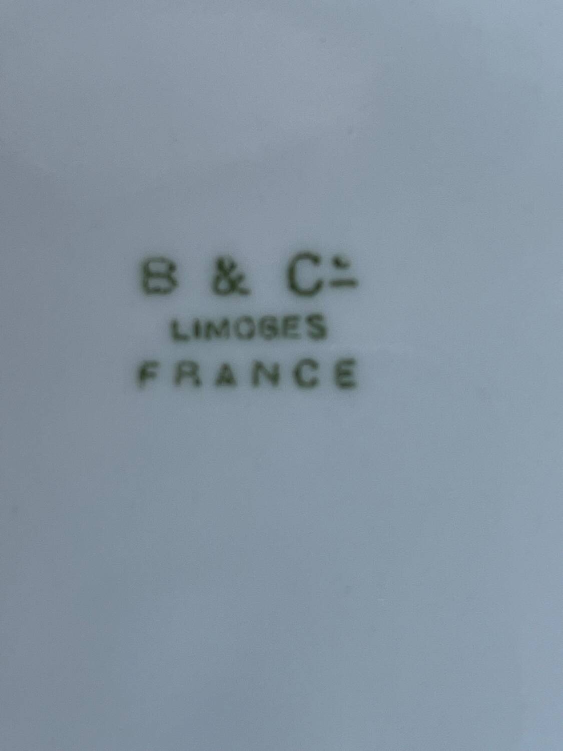 6 white porcelain plates
