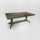 Maitland-Smith Tessellated Brown Marble Dining Table 1970s 1980s