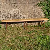 Vintage school bench 2 meters