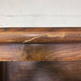 Large vintage wooden bookcase