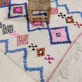 Handmade Moroccan Berber rug 253 X 143 CM