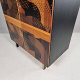 Vintage Beech Wardrobe, 1970s