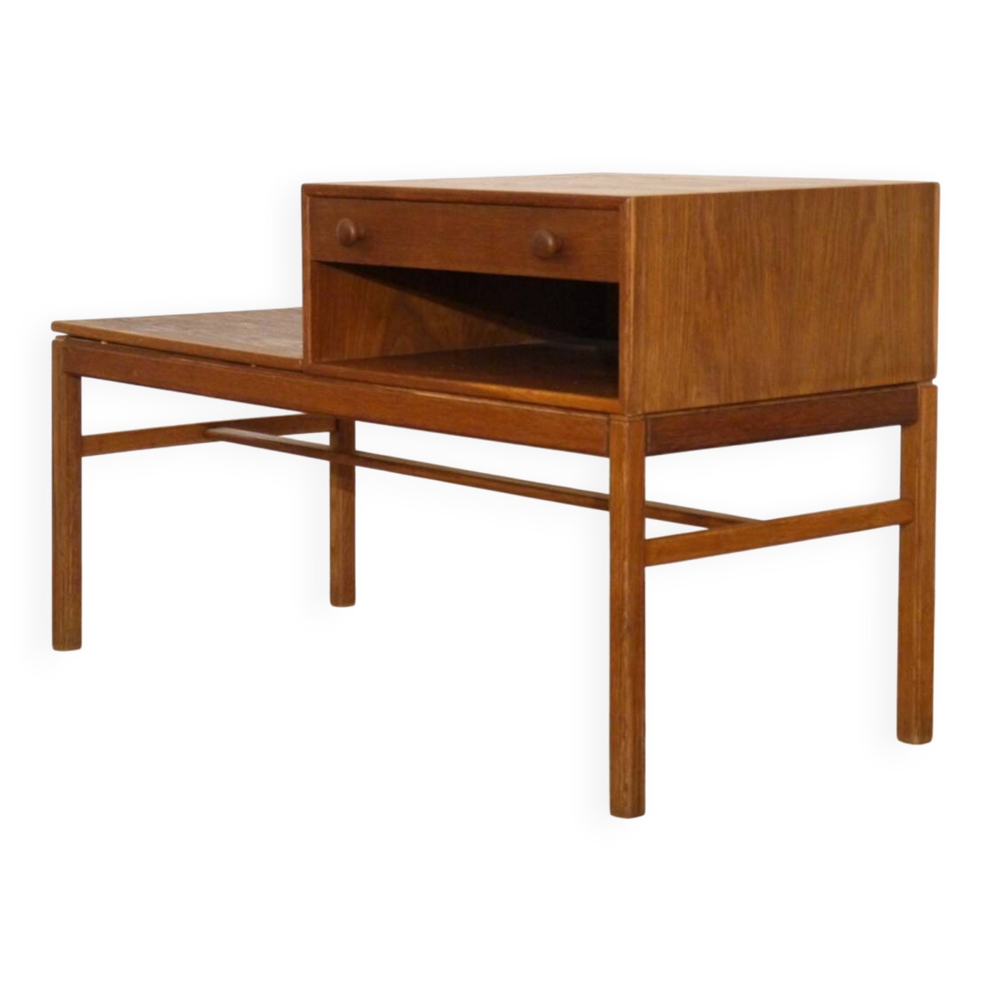 Scandinavian teak side table, 1960s