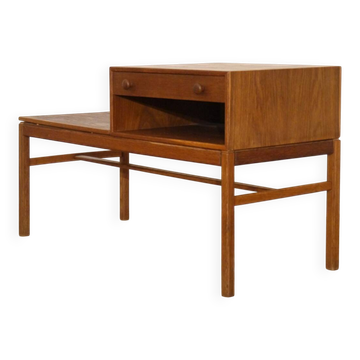 Scandinavian teak side table, 1960s