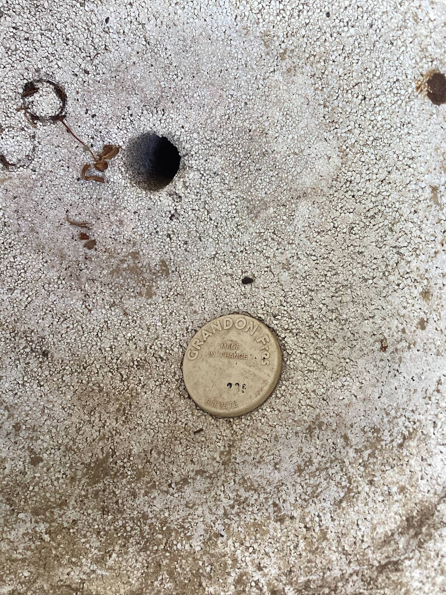 Planter basin cement Grandon Fres
